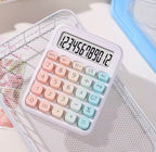 Marshmallow Pastel Gradient Chunky Calculator