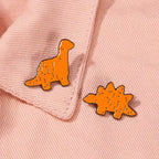 Dinosaur Dino Nuggets with Dipping Sauce Enamel Pin Set 3pc