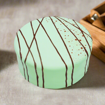 Mint Chocolate Sachertorte Cake Jumbo Scented Squishy