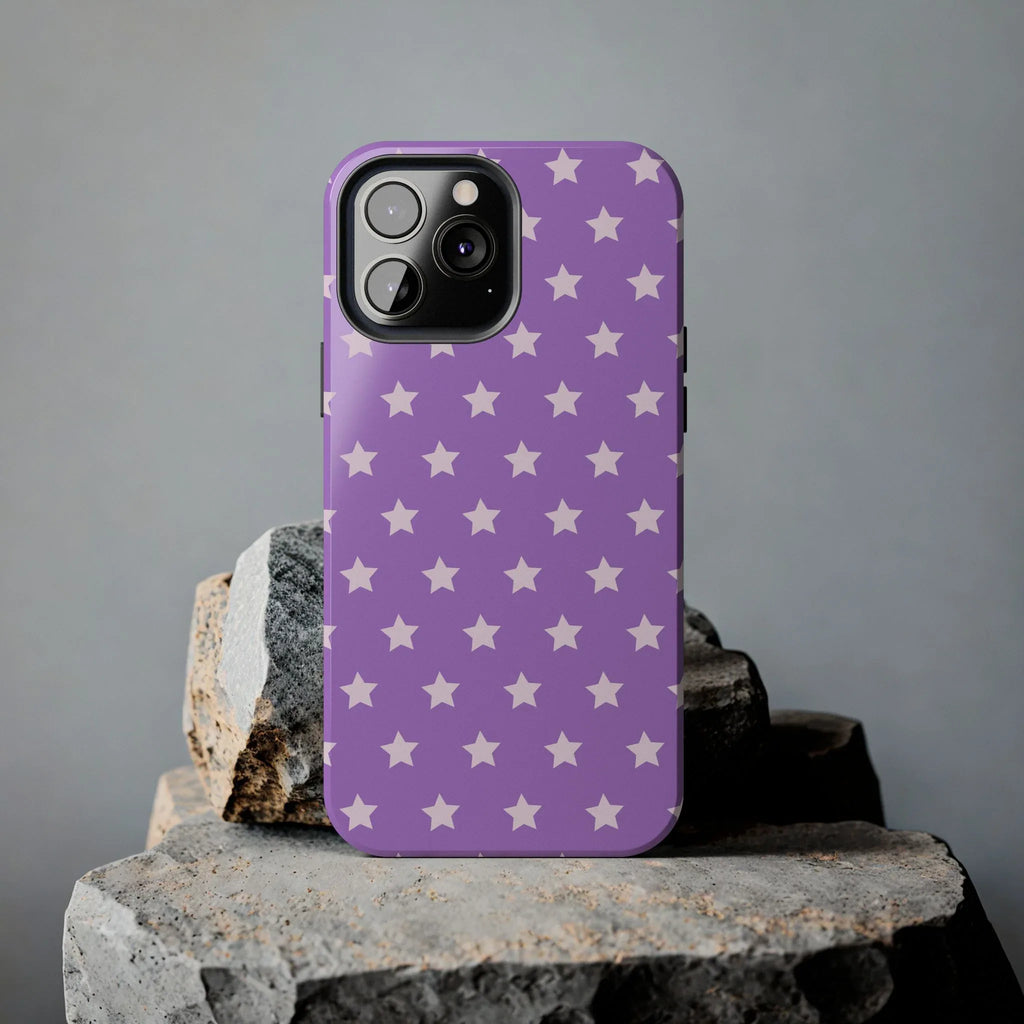 Purple Star Power Phone Case (Apple & Android) - Pink Sweetheart
