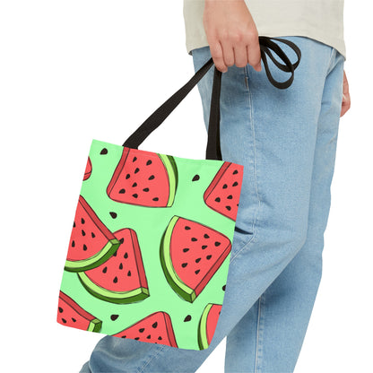 Cartoon Watermelon Tote Bag