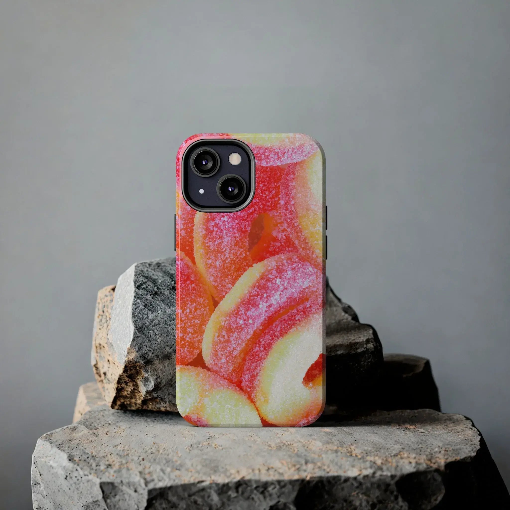 Sour Peach Ringz Phone Case (Apple & Android) - Pink Sweetheart