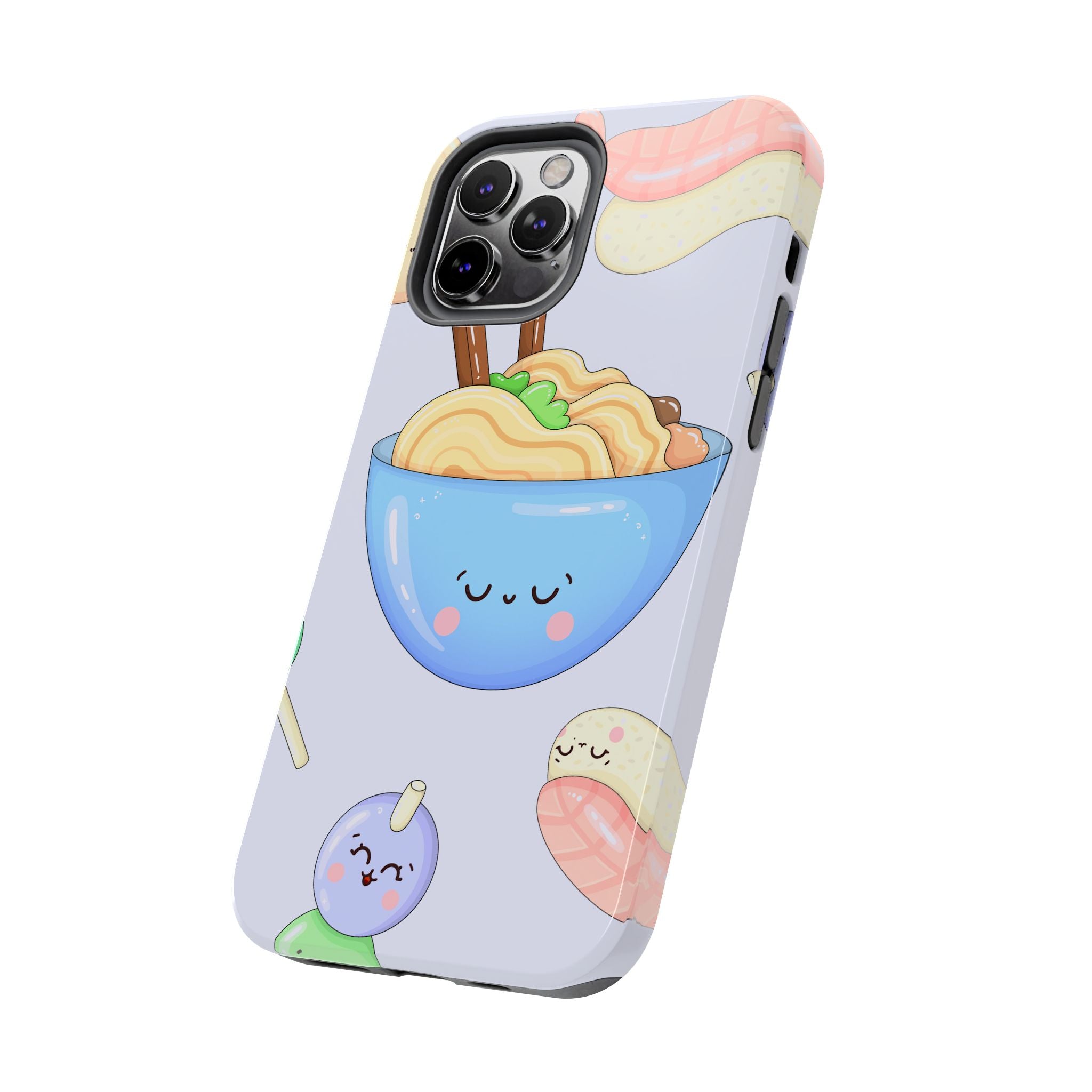 Kawaii Anime Snacks Phone Case (Apple & Android)