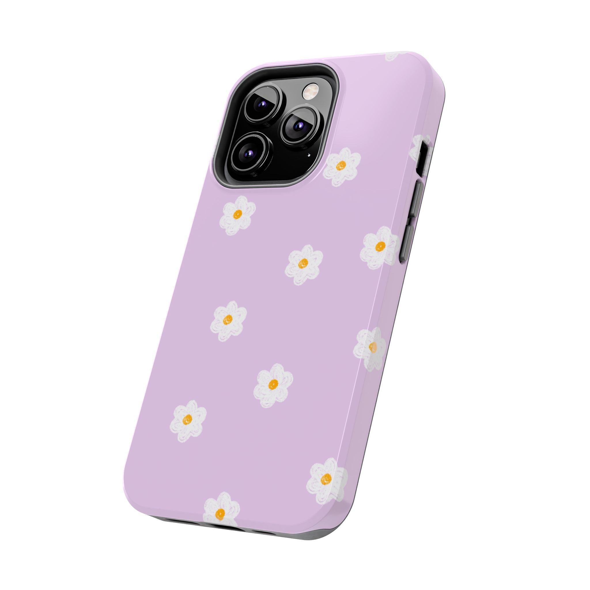 Purple and Mini Flowers Phone Case (Apple & Android)