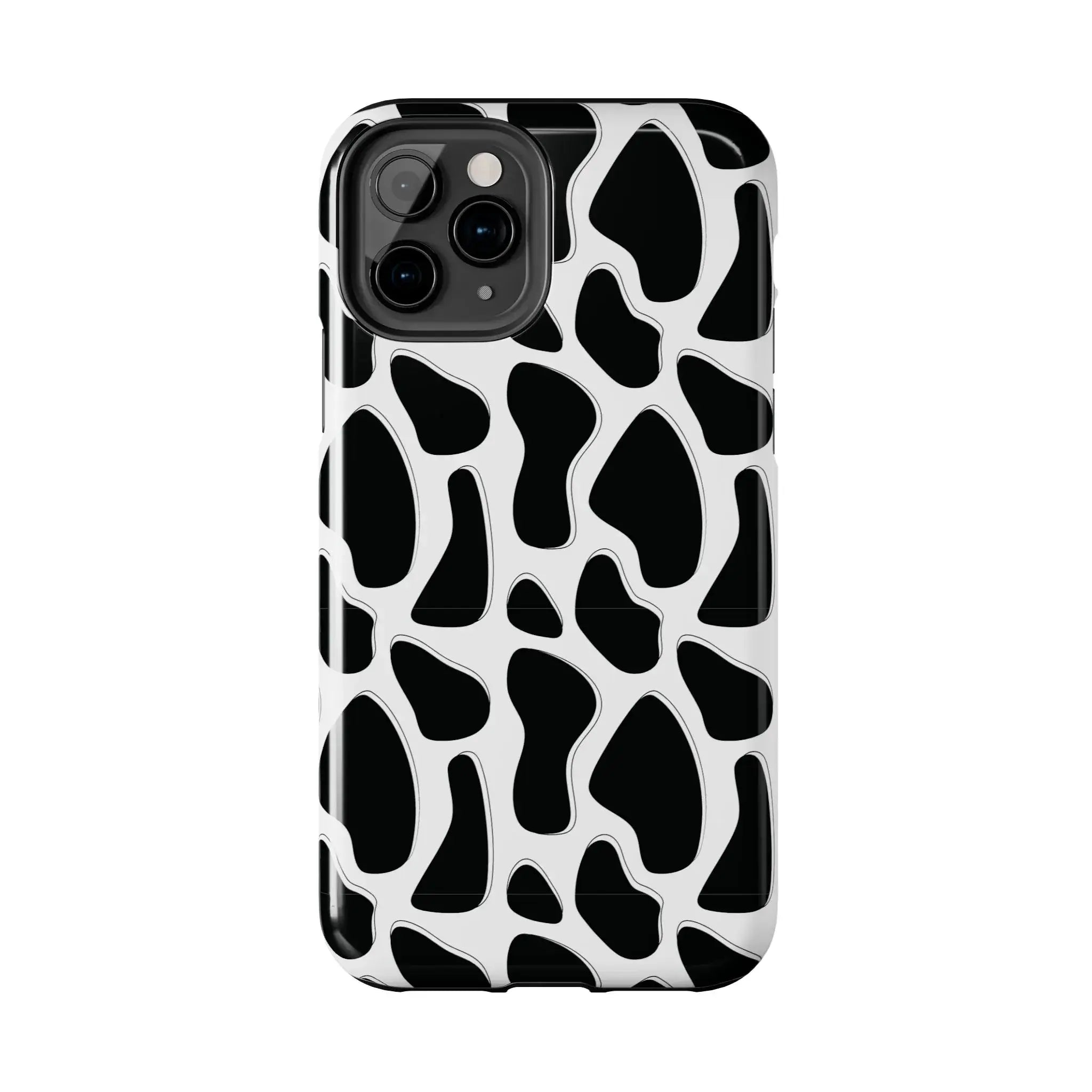 Spotted Animal Print Phone Case (Apple & Android) - Pink Sweetheart