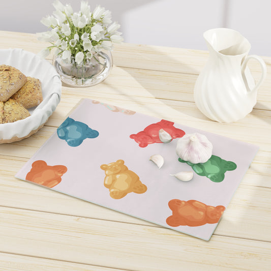 Gummy Bear Glass Cutting Board