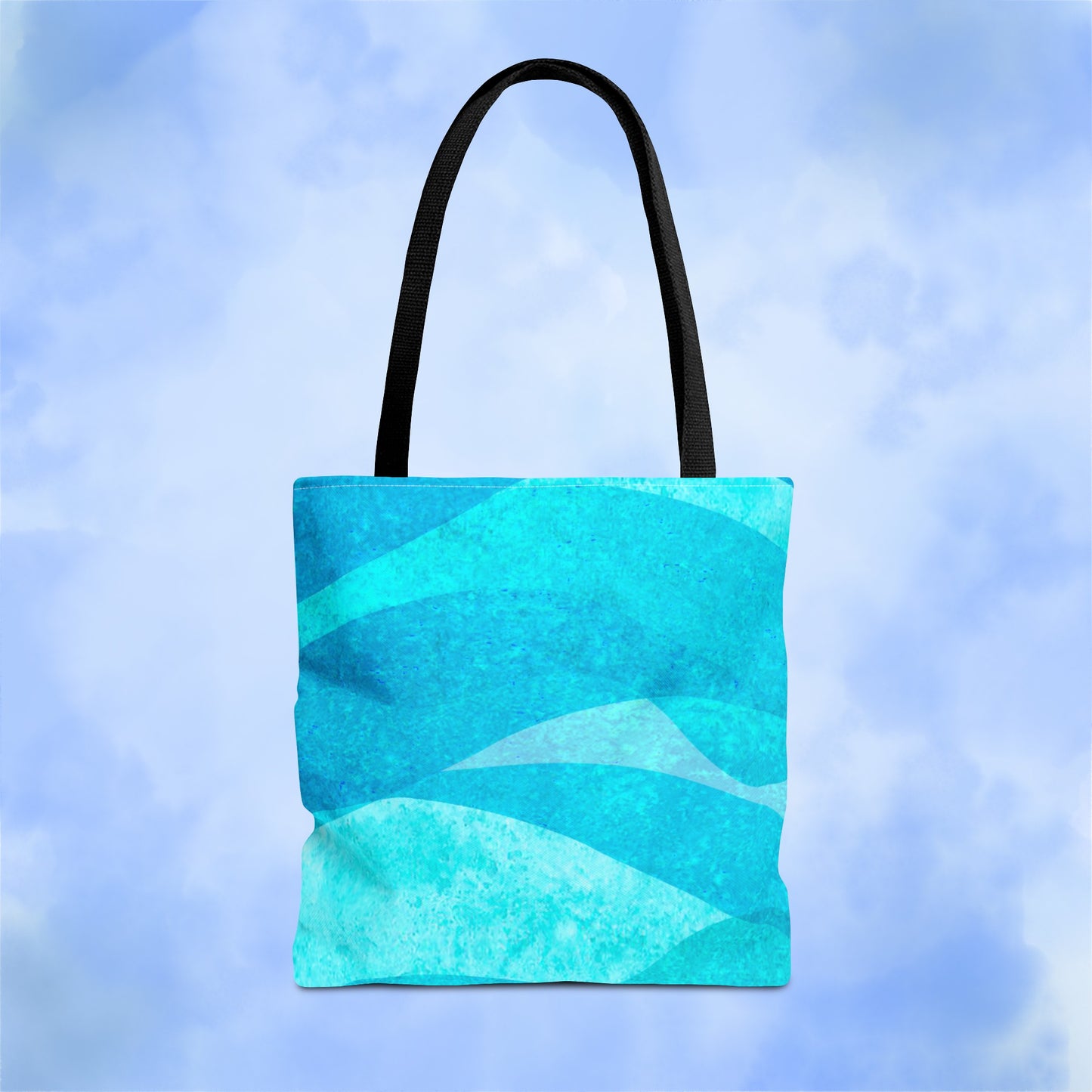 Blue Waves Tote Bag