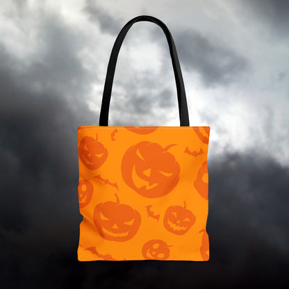 Orange Halloween Tote Bag