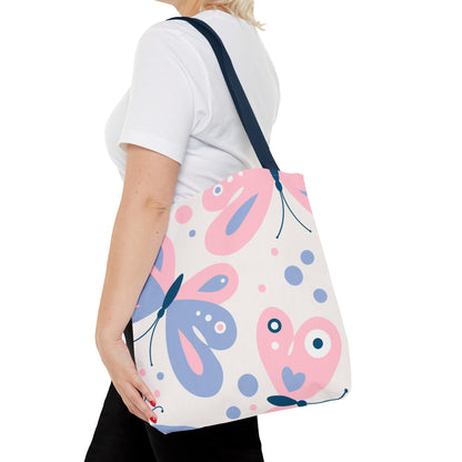 Pastel Butterlies Tote Bag