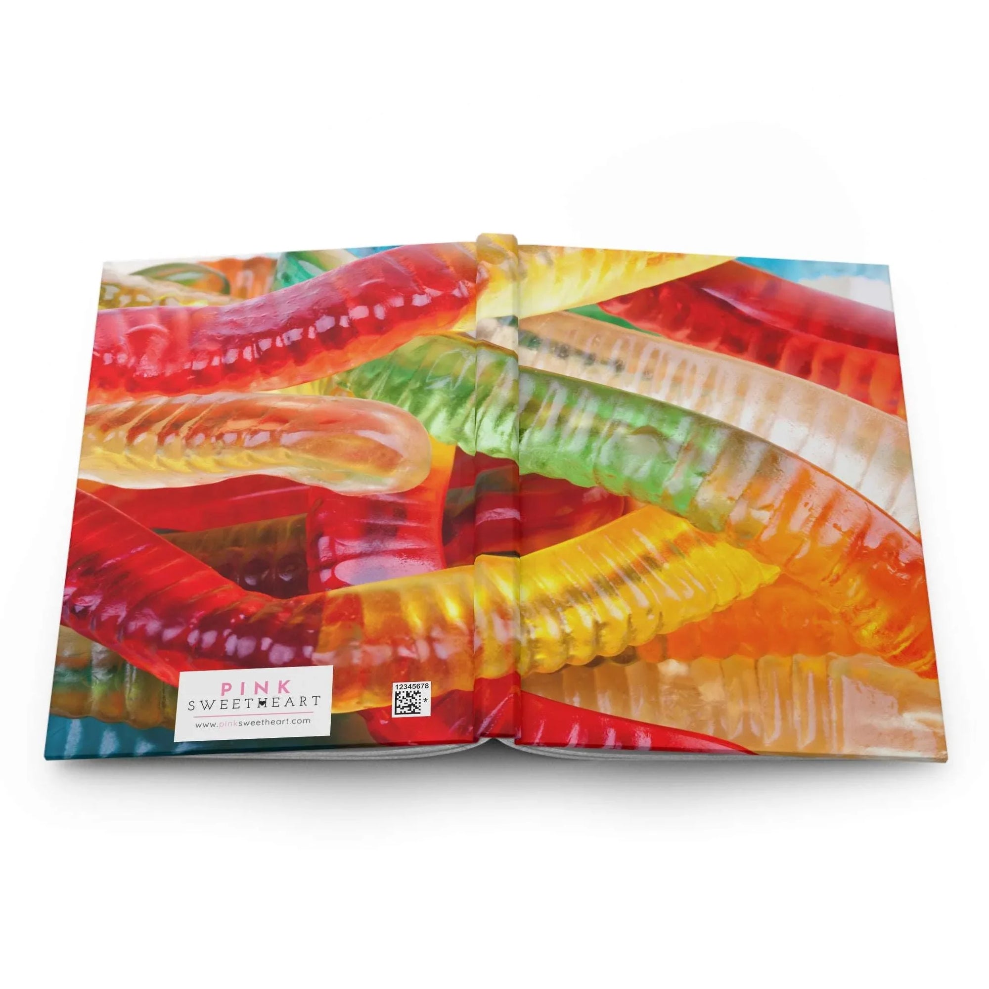 Gummie Worm Hardcover Matte Journal