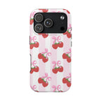 Strawberry Cherries Phone Case (Apple & Android) - Pink Sweetheart