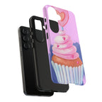 Cutie Cupcake Phone Case (Apple & Android) - Pink Sweetheart