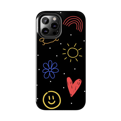 Draw Scribble Doodle Phone Case