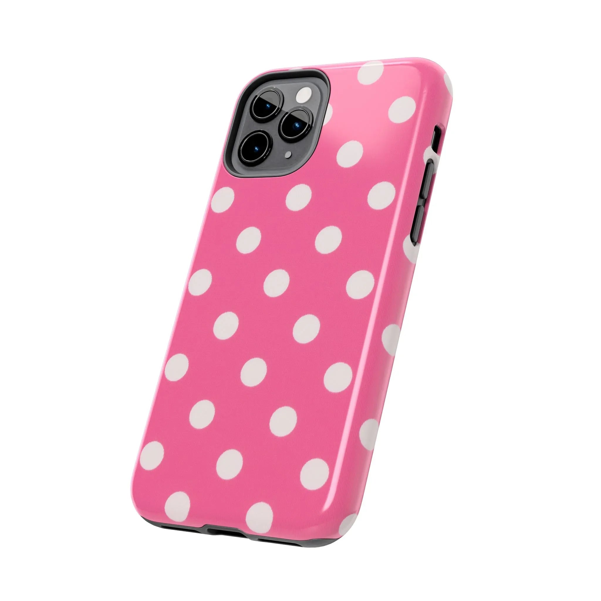 Pink Polka Dot Phone Case (Apple & Android) - Pink Sweetheart