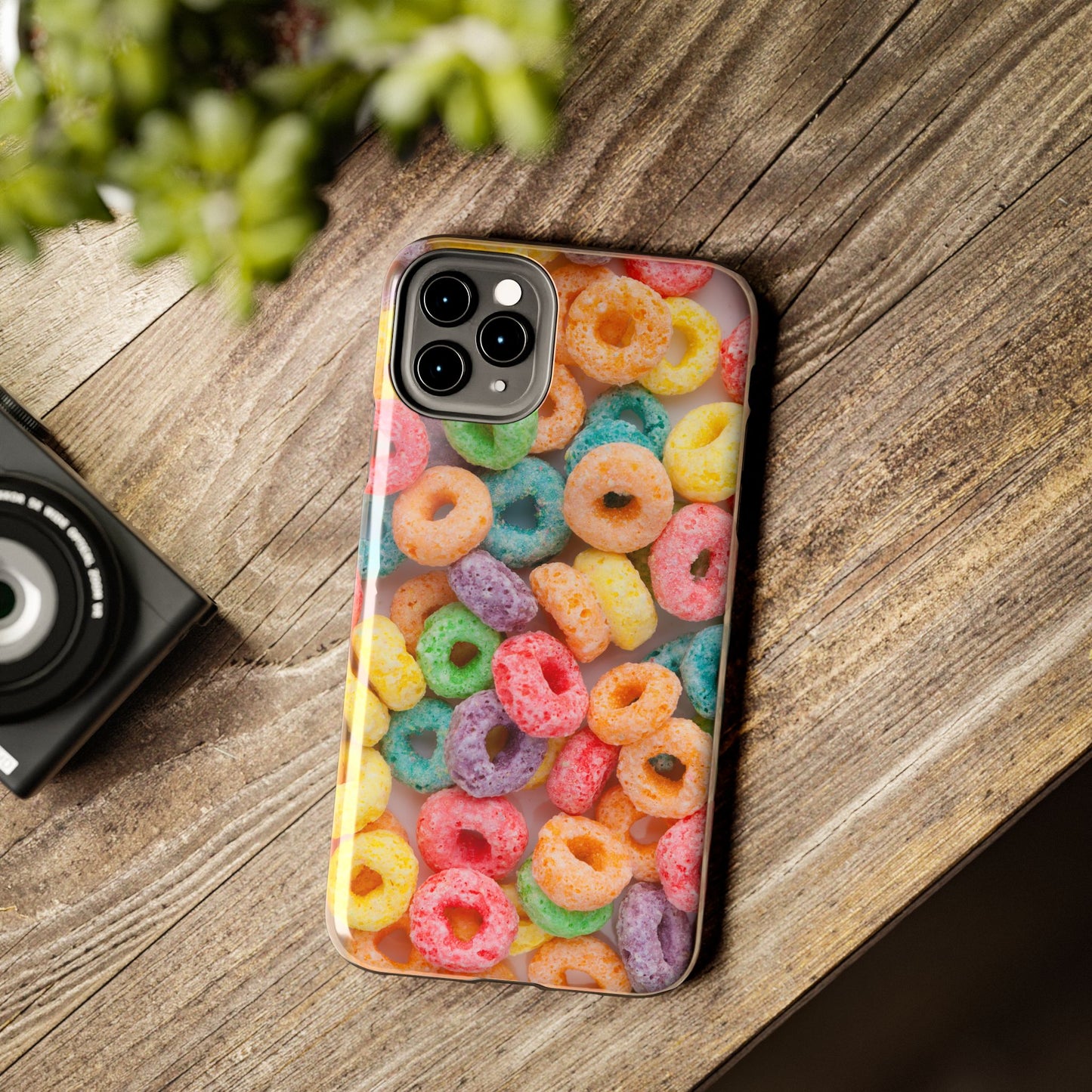 Morning Cereal Loops Phone Case