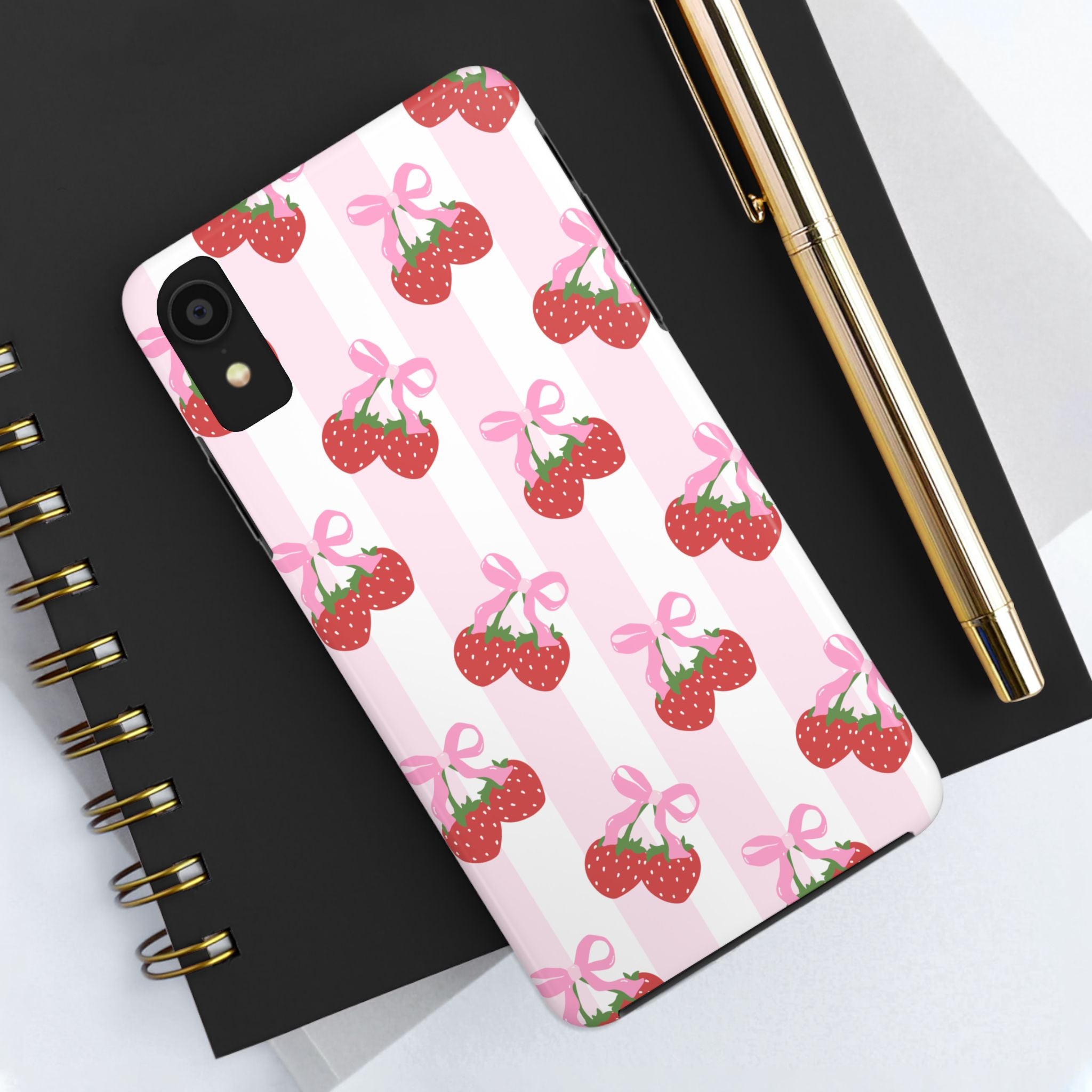 Strawberry Cherries Phone Case (Apple & Android)