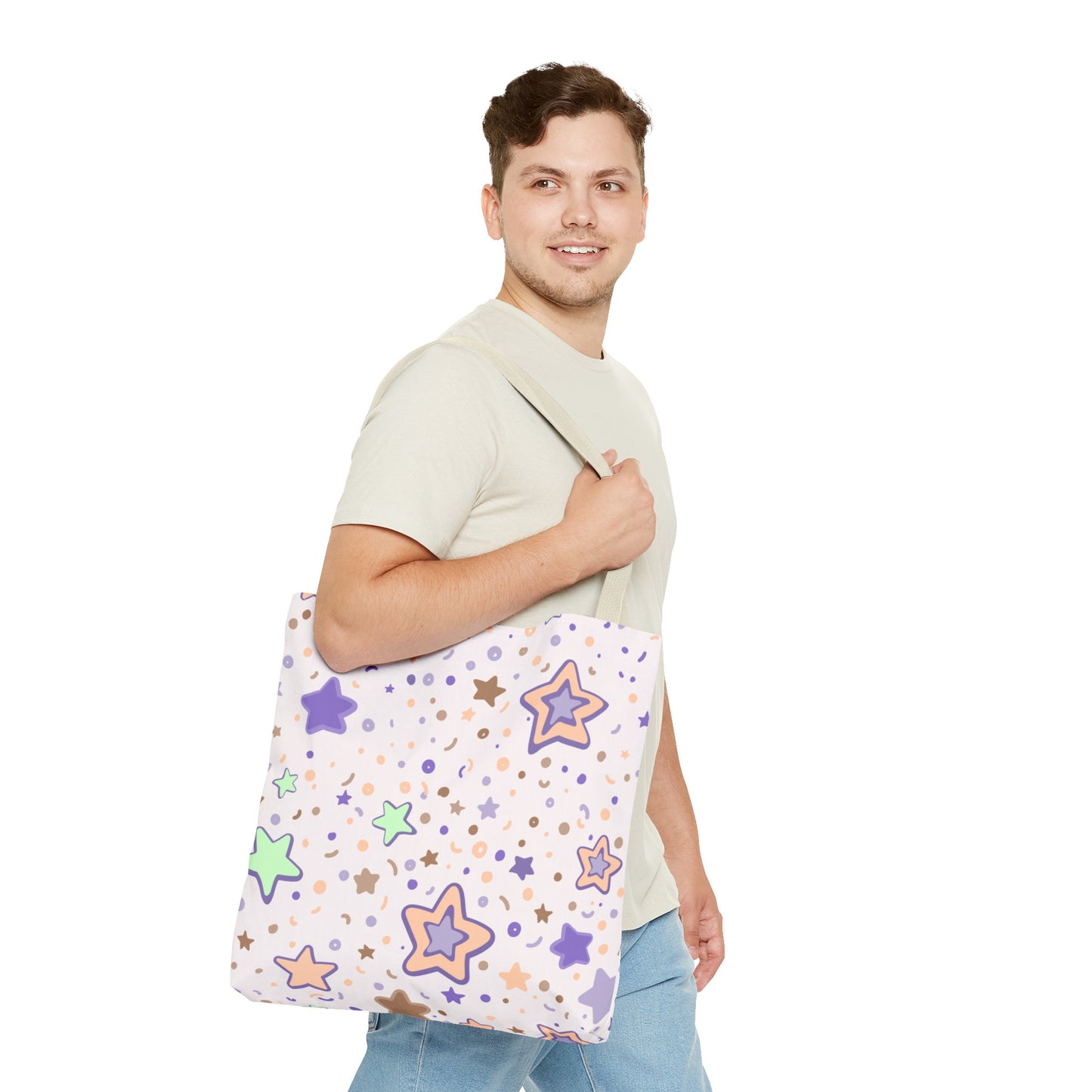 Starry Pastel Tote Bag