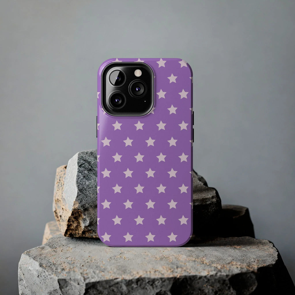 Purple Star Power Phone Case (Apple & Android) - Pink Sweetheart