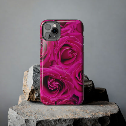 Fuchsia Rose Phone Case