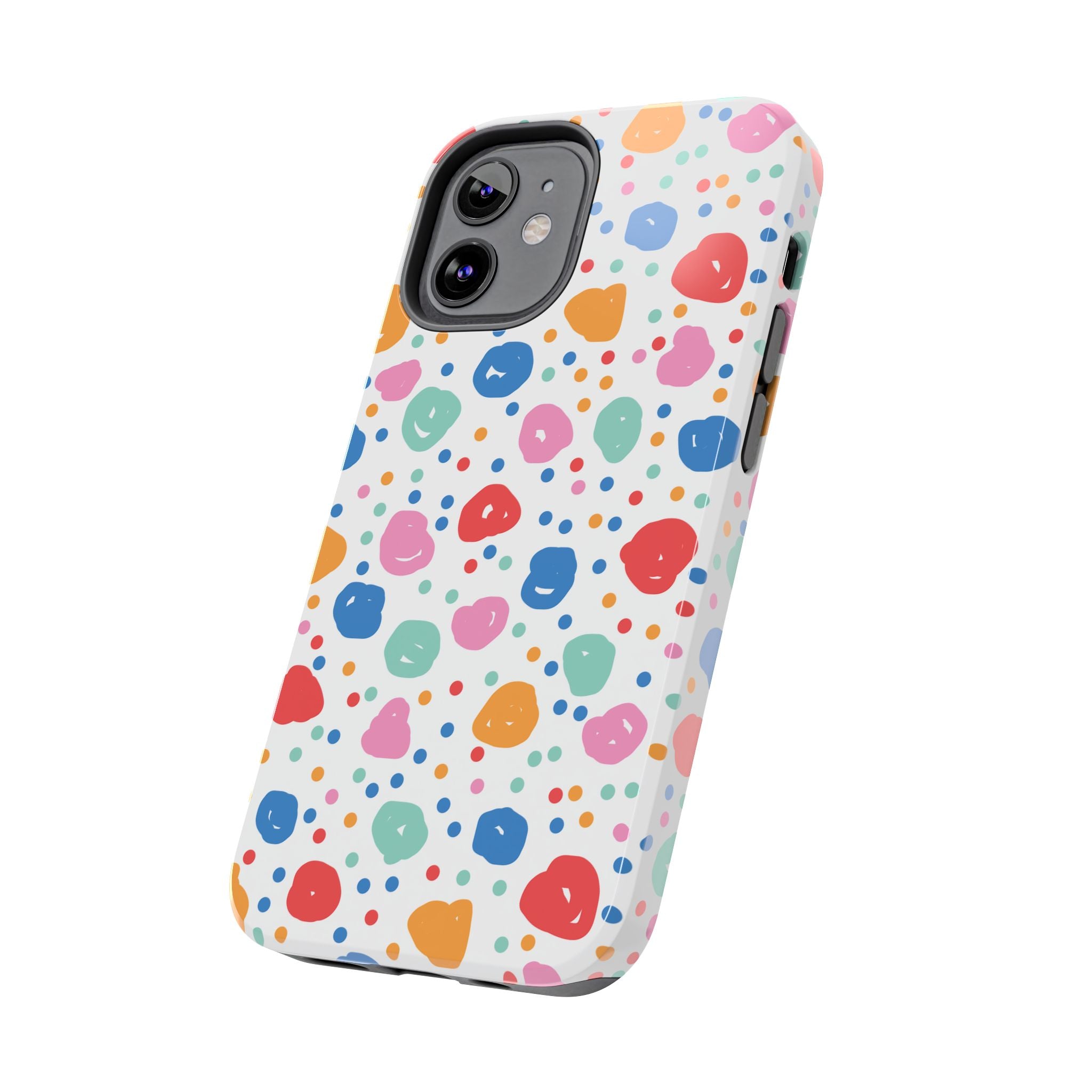 Seamless Hand Drawn Polka Phone Case (Apple & Android)