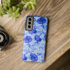 Blue Floral Pattern Phone Case (Apple & Android)