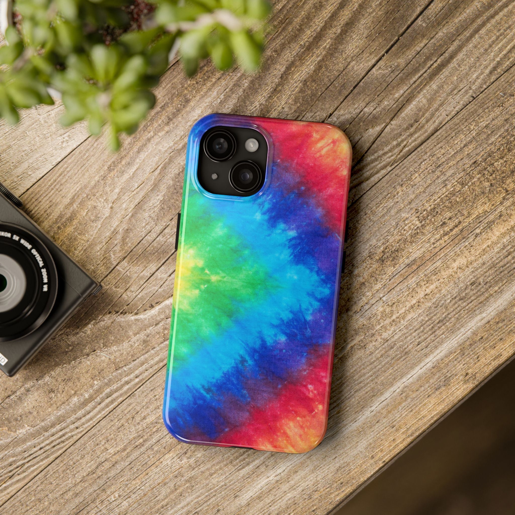 Rainbow Tie Dye Phone Case (Apple & Android)