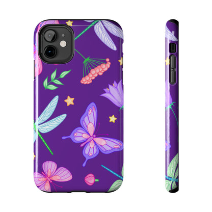 Purple Majestic Butterfly Phone Case