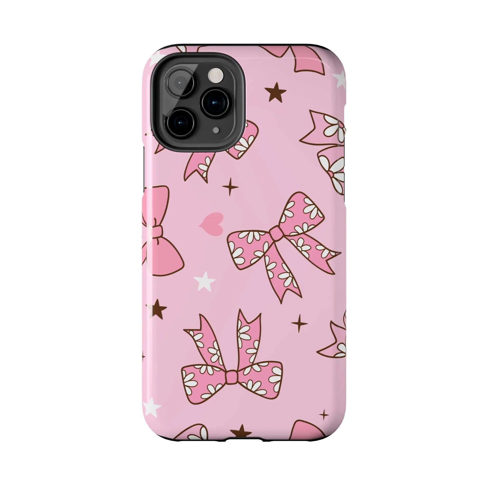 Pretty Pink Bows Phone Case (Apple & Android) - Pink Sweetheart