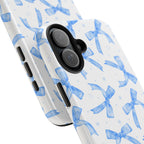 Lacey Baby Blue Ribbons Phone Case (Apple & Android)
