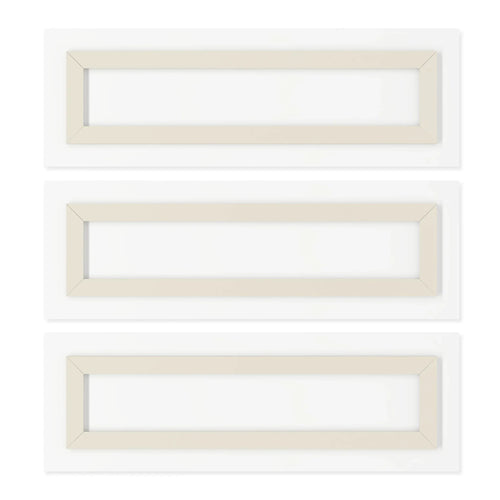 Bangkok Skyline Acrylic Prints (Triptych) - Pink Sweetheart