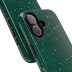 Emerald Gold Flecked Phone Case (Apple & Android)