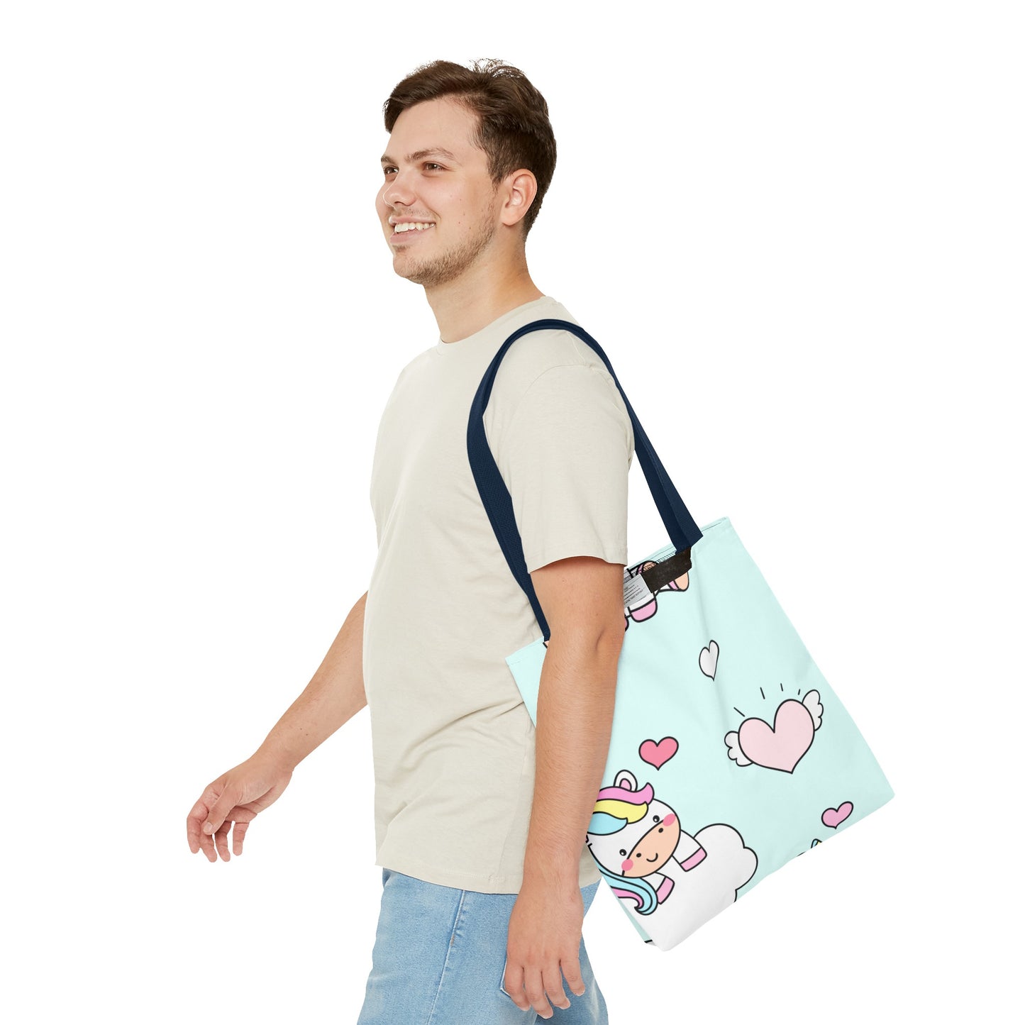 Cute Chibi Unicorn Tote Bag