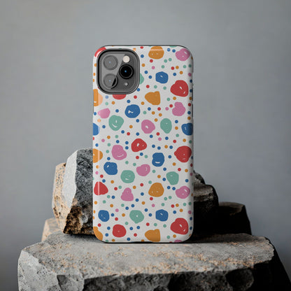 Seamless Hand Drawn Polka Phone Case