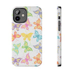 Busy Butterflies Phone Case (Apple & Android) - Pink Sweetheart
