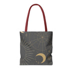 Sun & Moon Abstract Tote Bag
