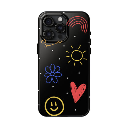 Draw Scribble Doodle Phone Case