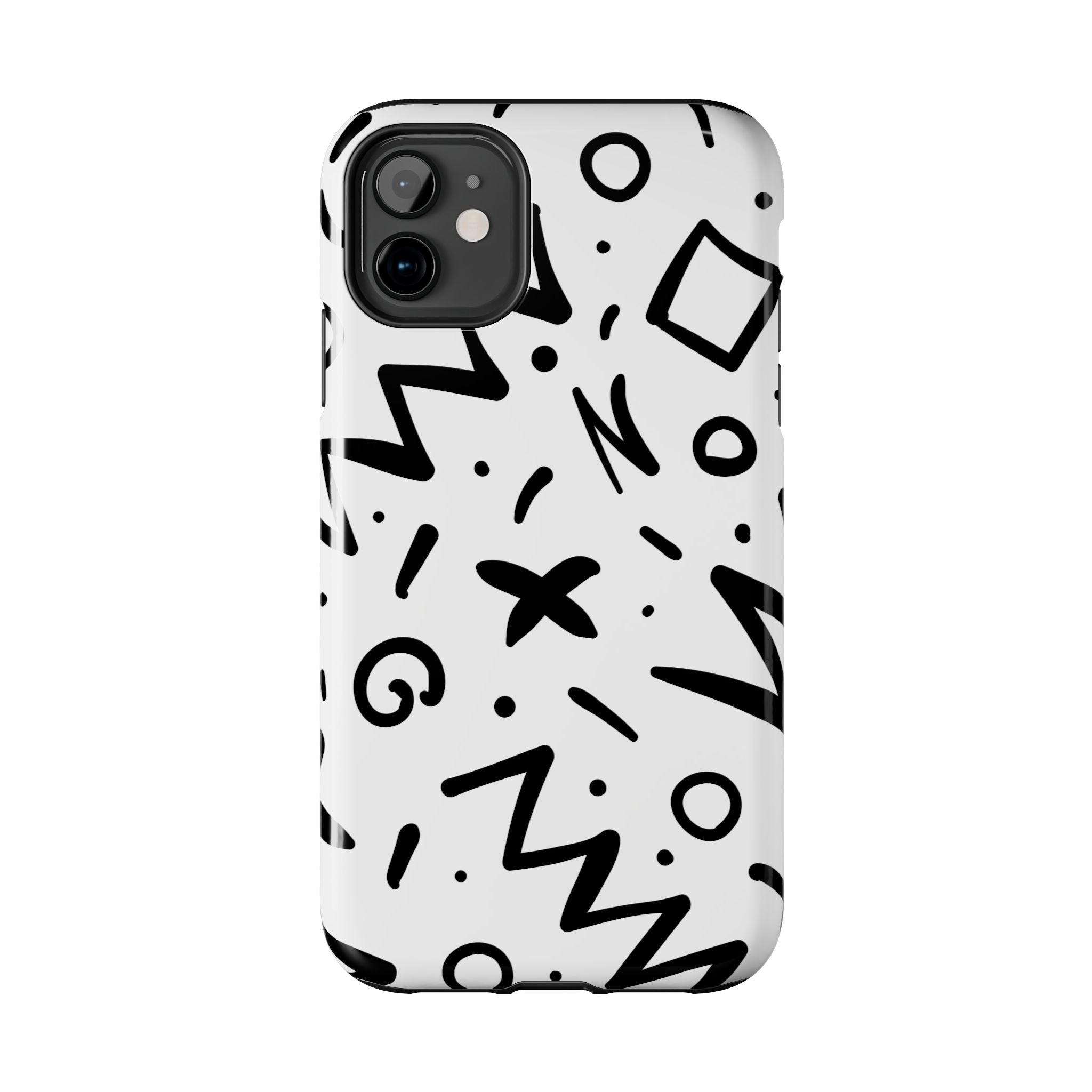 Abstract Memphis Pattern Phone Case (Apple & Android)