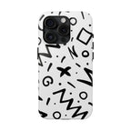 Abstract Memphis Pattern Phone Case (Apple & Android)