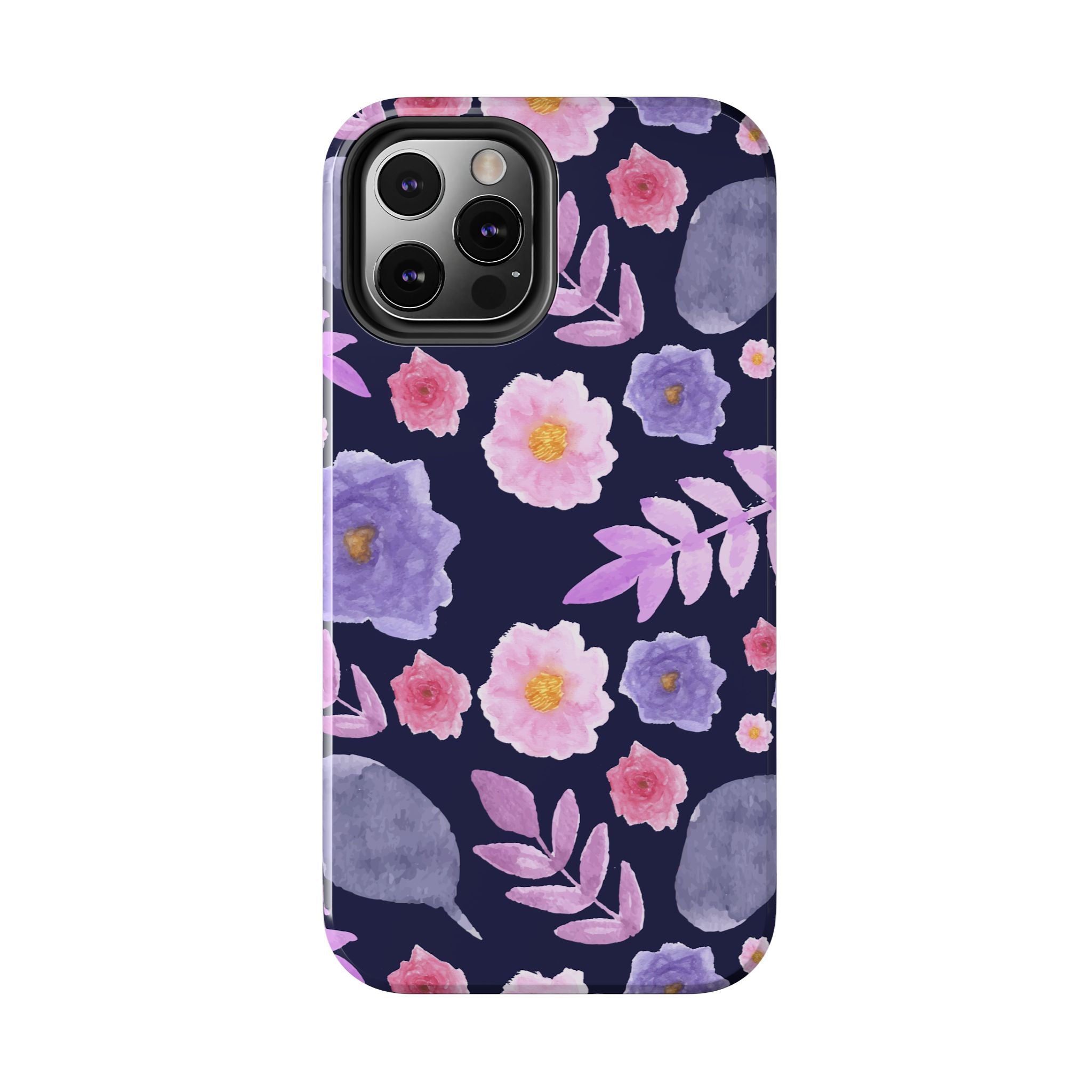 Purple Florals Phone Case (Apple & Android)