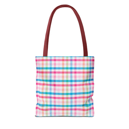 Colorful Rainbow Lines Tote Bag