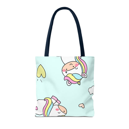 Cute Chibi Unicorn Tote Bag