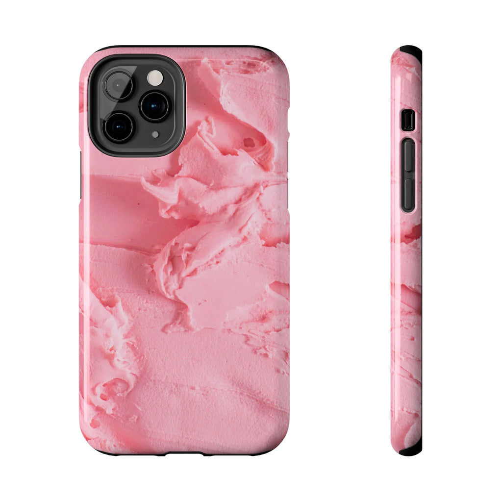 Yummy Pink Frosting Phone Case (Apple & Android) - Pink Sweetheart