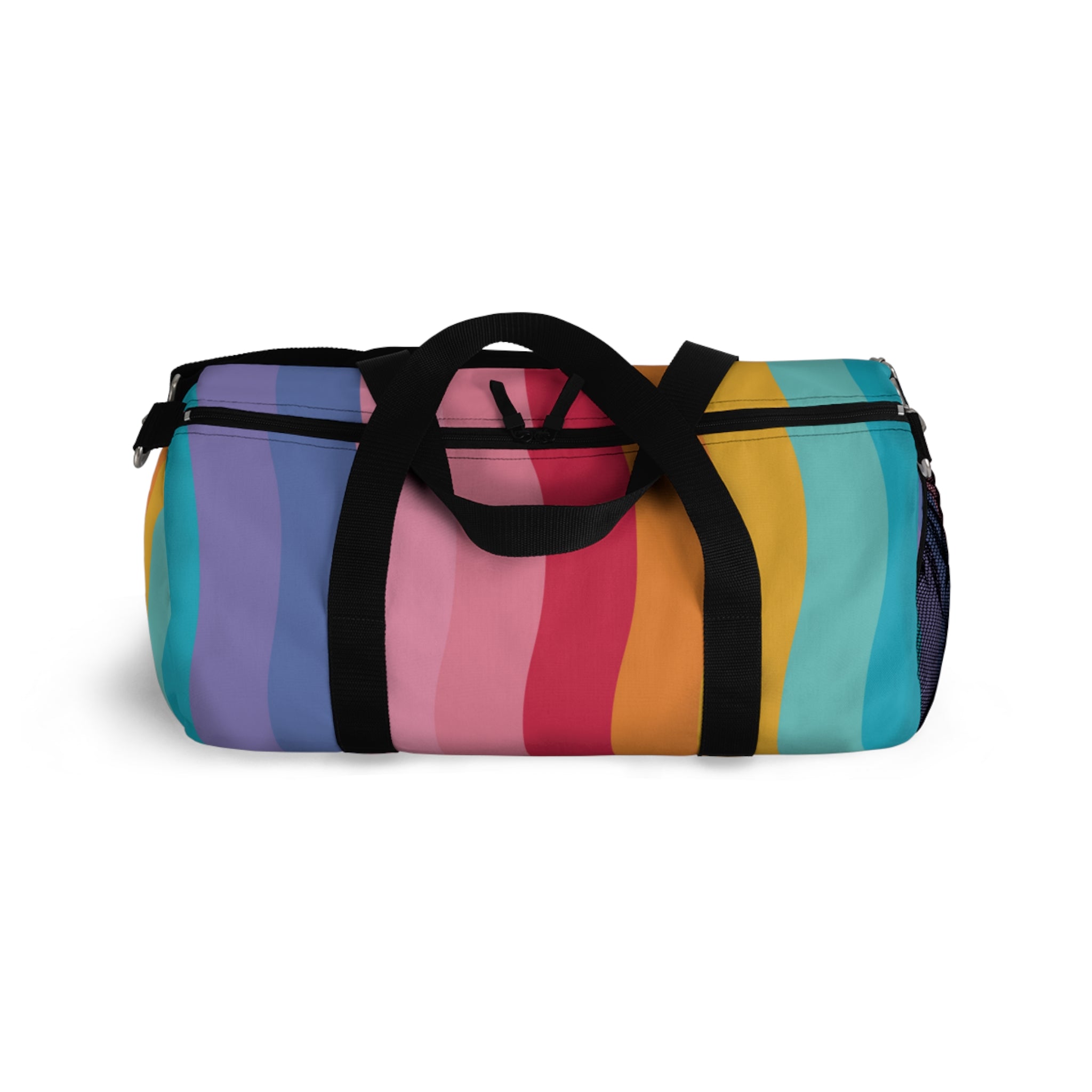 Rainbow Waves Duffel Bag