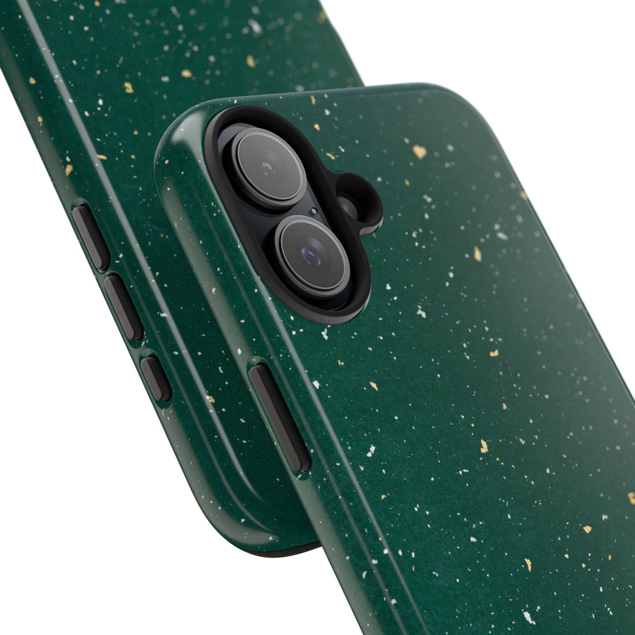 Emerald Gold Flecked Phone Case (Apple & Android)