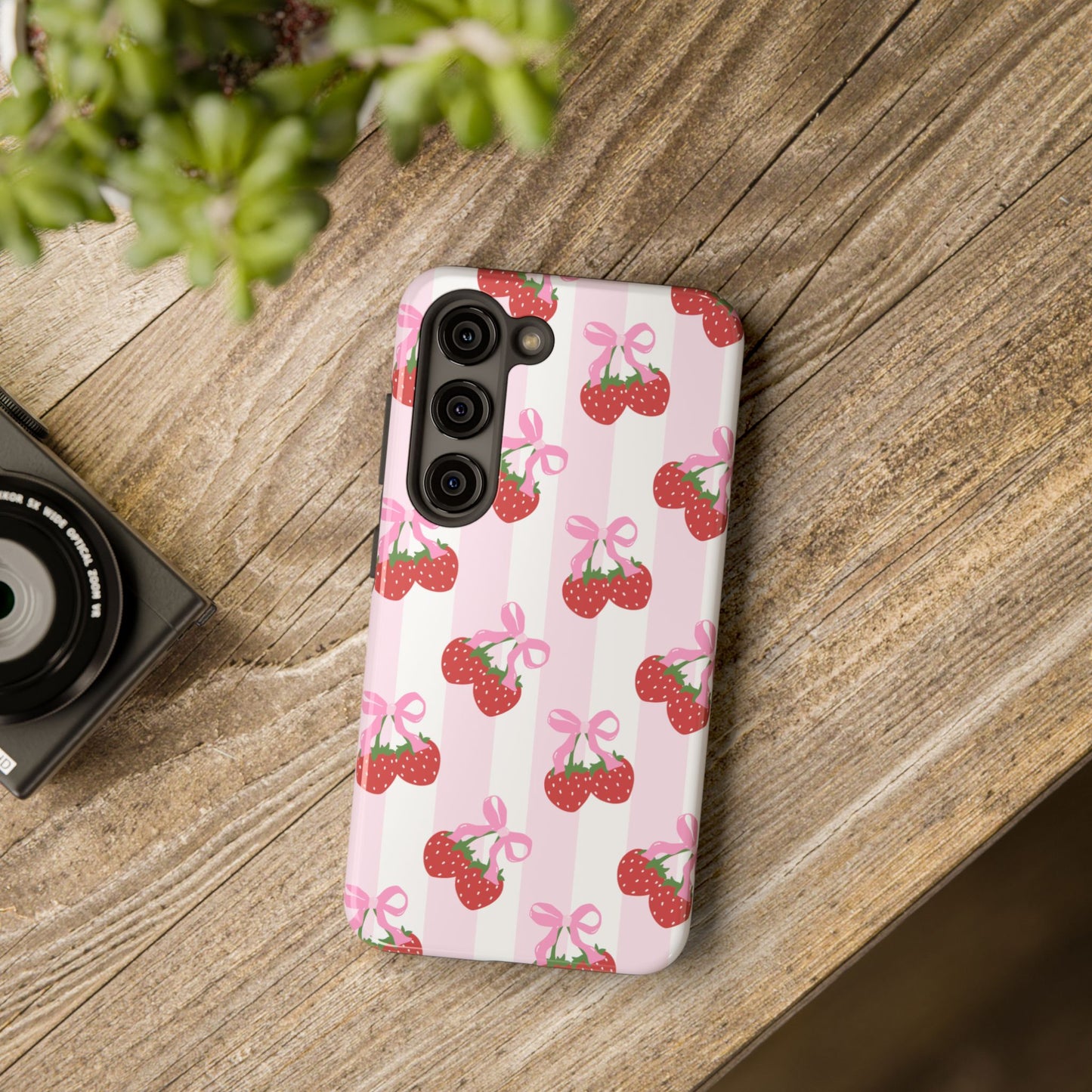 Strawberry Cherries Phone Case