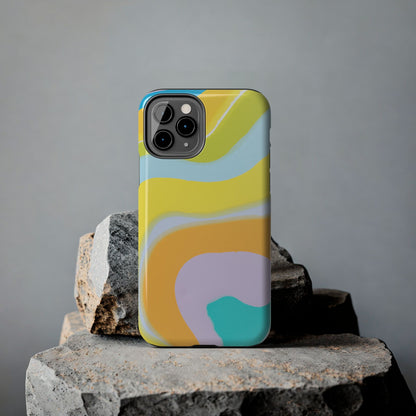 Colorful Pastel Marble Pattern Phone Case