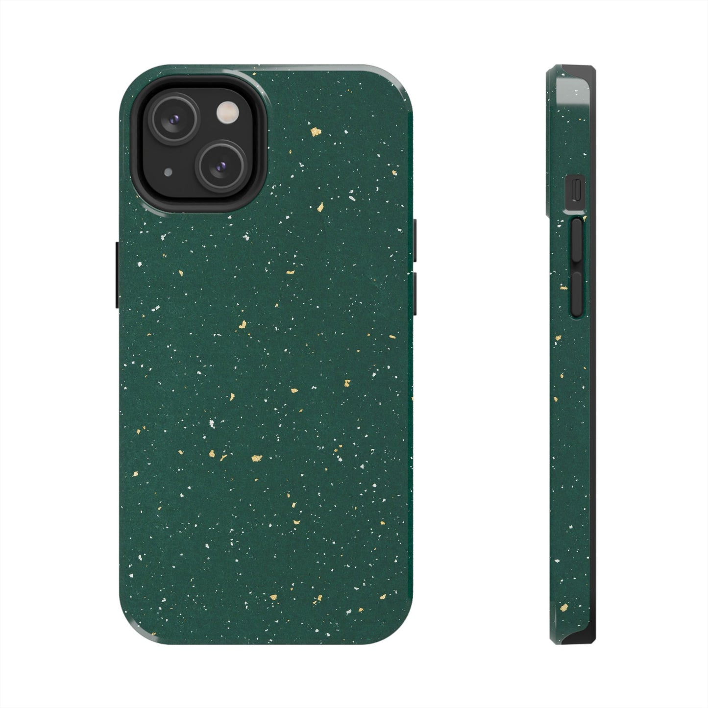 Emerald Gold Flecked Phone Case