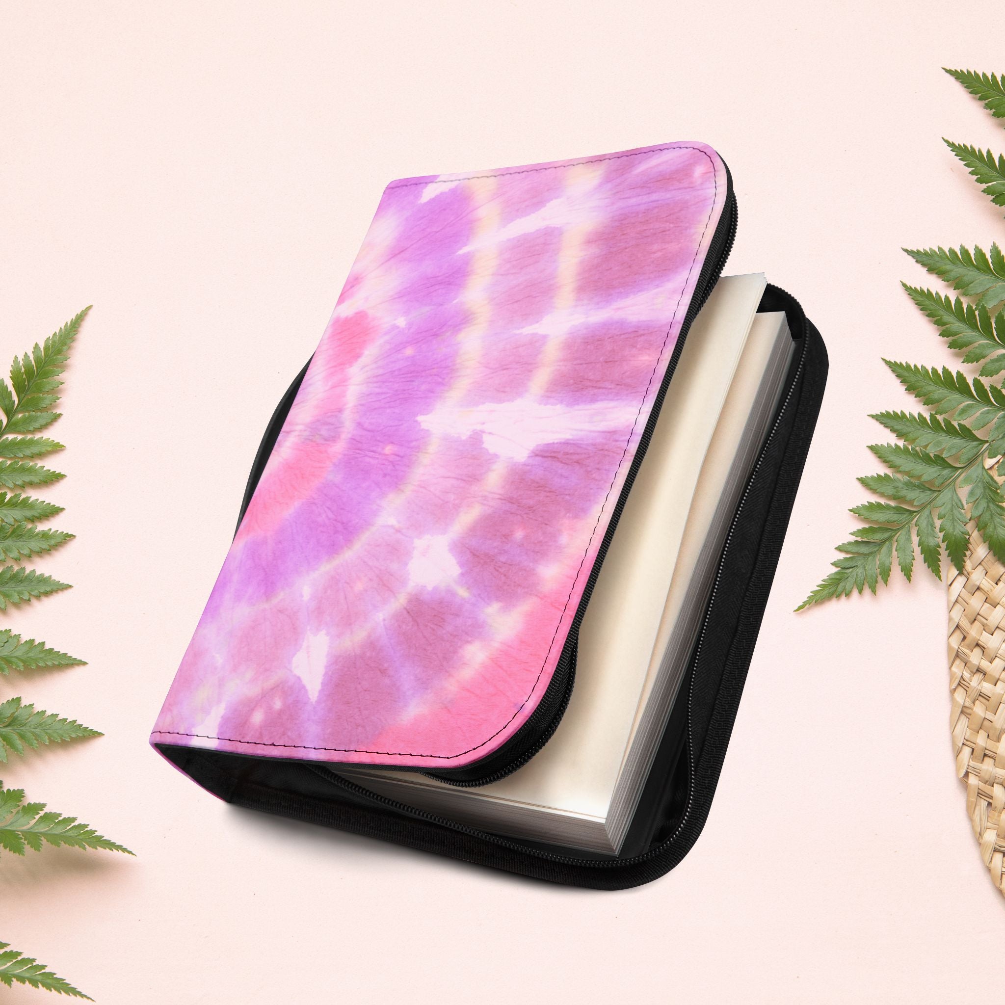 Pastel Tie Dye Book Cover