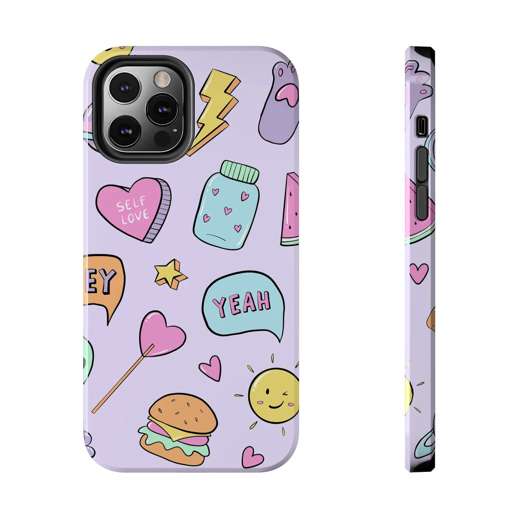 Kawaii Cute Collection Phone Case (Apple & Android) - Pink Sweetheart