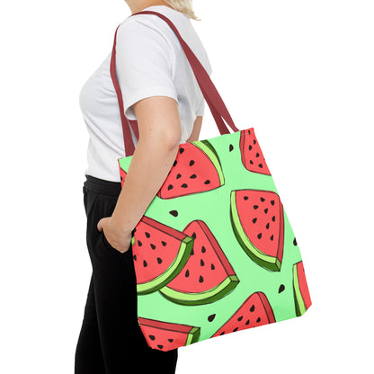 Cartoon Watermelon Tote Bag